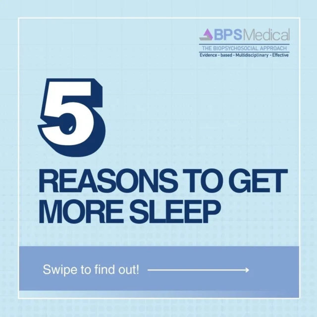 Healthy sleep is crucial for your overall well-being. From maximizing athletic performance to strengthening your heart, boosting your immune system, and improving your concentration, quality sleep can transform your life. Aim for 7 to 9 hours of sleep each night and uncover the incredible benefits for a healthier, happier you! 

Source: https://www.healthline.com/nutrition/10-reasons-why-good-sleep-is-important#heart-health

Need help rediscovering restorative sleep? Our integrated approach offers specialized care tailored for you. Start your journey to better sleep and a healthier life. Visit bps-medical.com today!

#BPSMedical #fortlauderdale #fortlauderdaleflorida #dadecounty #southflorida #florida #sleep #sleepproblem #sleepissues #insomnia #mentalhealth #mentalhealthawareness #mentalwellbeing #mentalhealthmatters #support #biopsychosocial #holistic #psychiatrist #floridapsychiatrist #neurofeedback #mindbodywellness #stress #stressbuster #rechargeyourday #mentalwellness #wellness