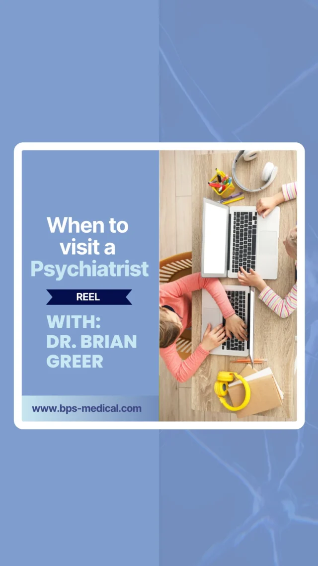 Wondering if it’s time to reach out for professional help? You’re not alone. In today’s video, Dr. Brian Greer, our psychiatrist, highlights key signs that it might be time to see a psychiatrist.

#mentalhealth #mentalwellbeing #psychiatristflorida #mentalhealthawareness
